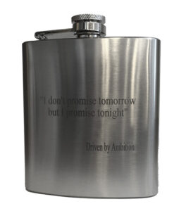 Engraved Premium Flask - Promise Tonight