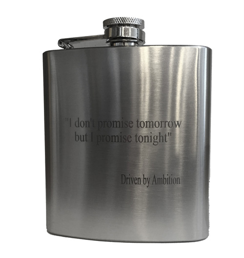 Engraved Premium Flask – Promise Tonight